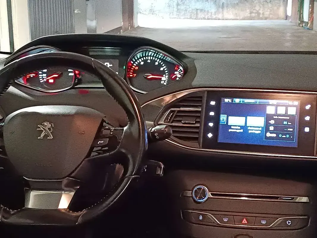 Usata Peugeot 308 Active 110 CV (80 kW) 2016 Rosso Berlina