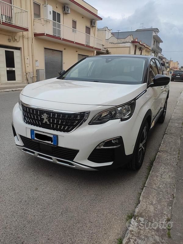 Usata Peugeot 3008 Allure 130 CV (95 kW) 2018 Bianco SUV