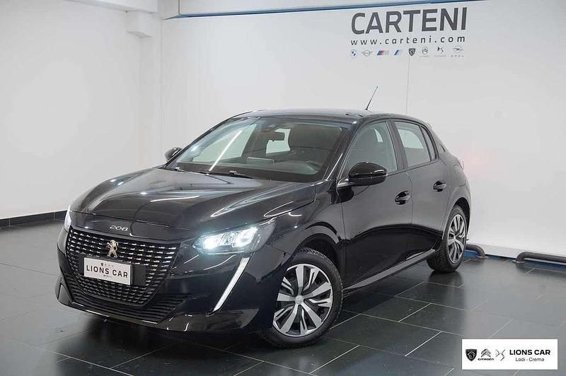 Usata Peugeot 208 Active 75 CV (55 kW) 2023 Nero Utilitaria