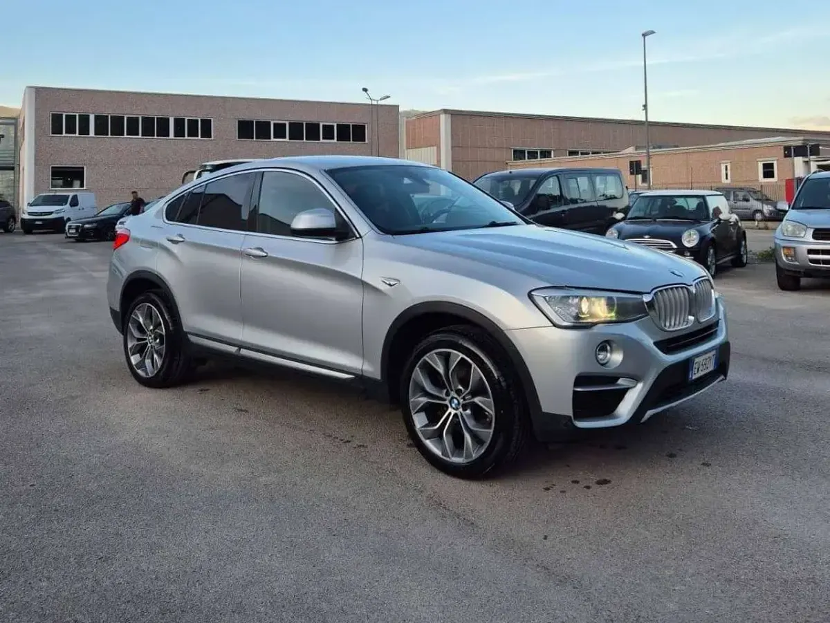 Usata BMW X4 xLine 190 CV (139 kW) 2014 Argento SUV