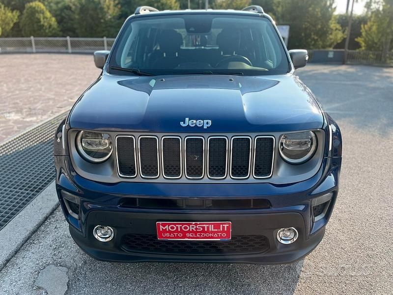 Jetset blue metallizzato Usata 2020 Jeep Renegade Limited SUV | 17.500 € (Buon prezzo) - Immagine 1/4