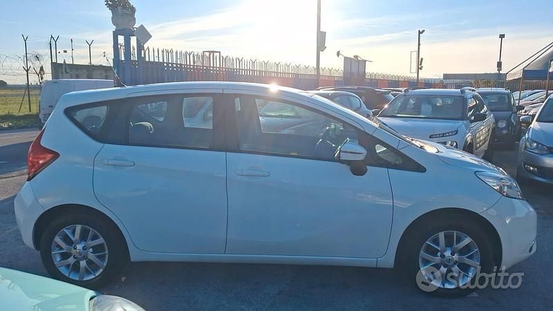 Usata Nissan Note 89 CV (65 kW) 2014 Bianco Monovolume