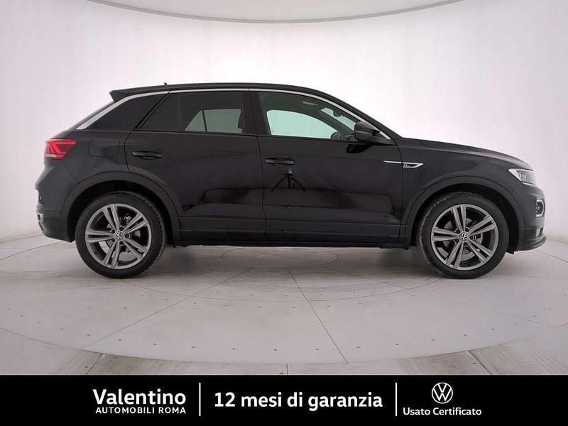 Usata VW T-Roc R-line 150 CV (110 kW) 2021 Nero SUV