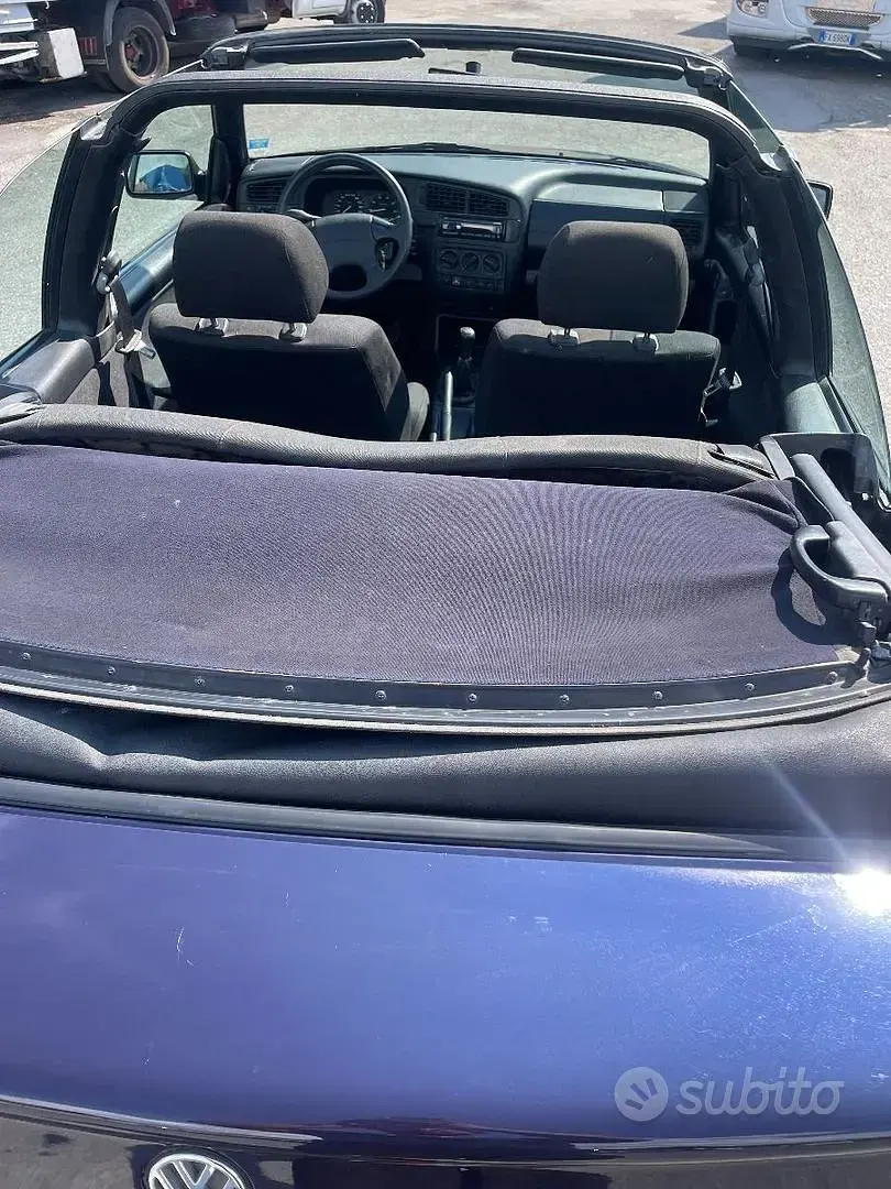 Usata VW Golf Cabriolet 2000 Blu Cabrio