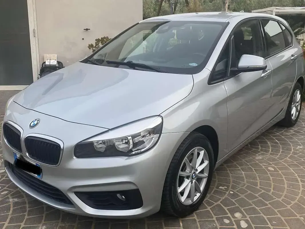 Usata BMW 216 Active Tourer Efficient Dynamics 116 CV (85 kW) 2018 Grigio Monovolume