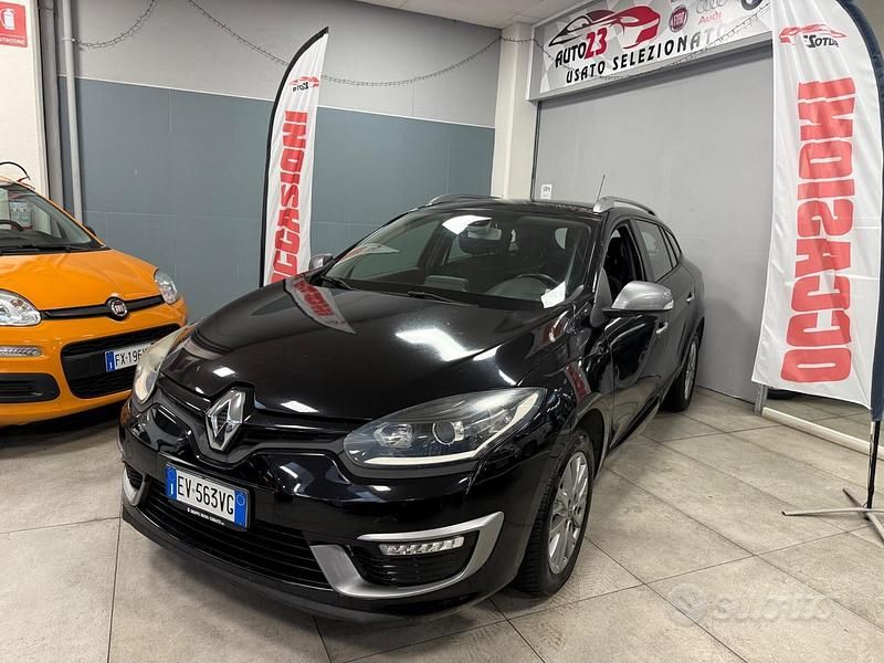 Usata Renault Mégane GrandTour 110 CV (80 kW) 2014 Nero Station wagon