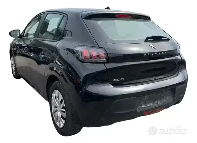 Usata Peugeot 208 Active 75 CV (55 kW) 2021 Nero Utilitaria