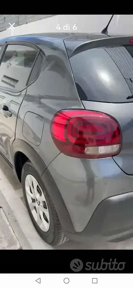 Usata Citroën C3 75 CV (55 kW) 2017 Grigio Berlina