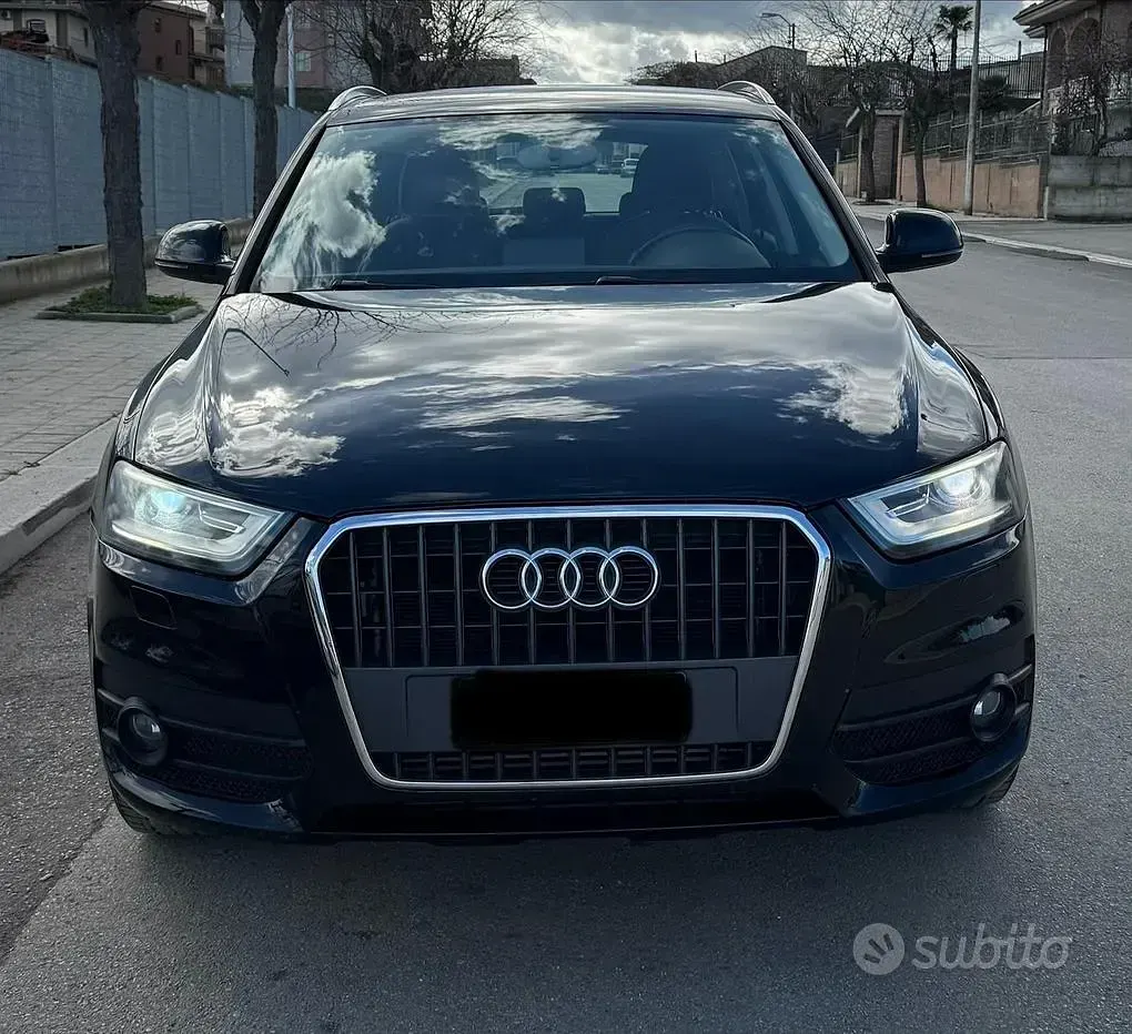 Usata Audi Q3 Advanced 140 CV (102 kW) 2013 Nero SUV