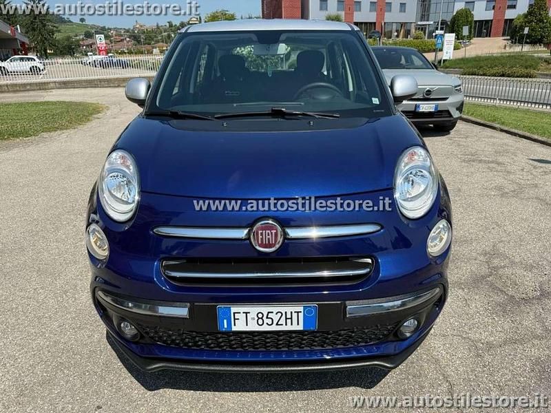 Usata Fiat 500L Mirror 95 CV (69 kW) 2018 Blu metallizzato Monovolume