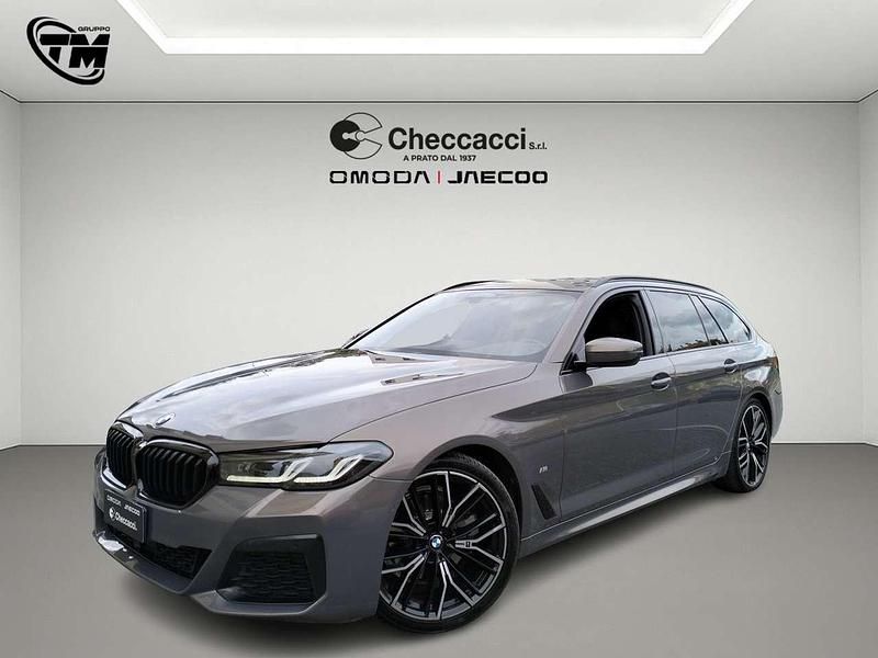 Usata BMW 520 M Sport 190 CV (139 kW) 2021 Grigio Station wagon