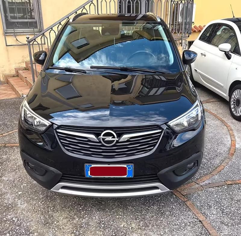Usata Opel Crossland X 102 CV (75 kW) 2019 Nero SUV