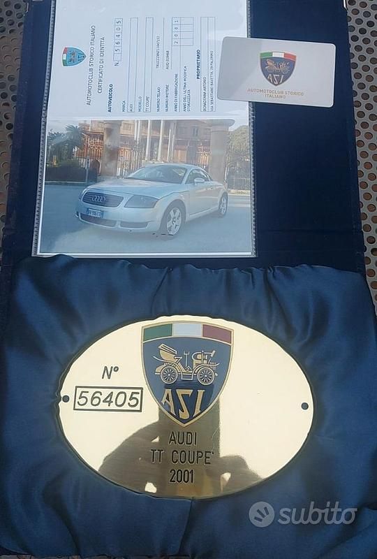 Usata Audi TT 180 CV (132 kW) 2001 Grigio Coupé