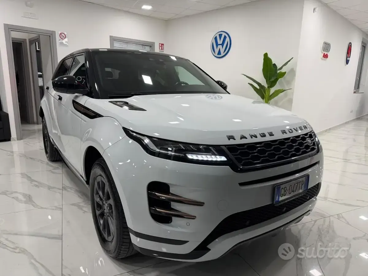 Usata Land Rover Range Rover evoque R-Dynamic 150 CV (110 kW) 2020 Bianco SUV