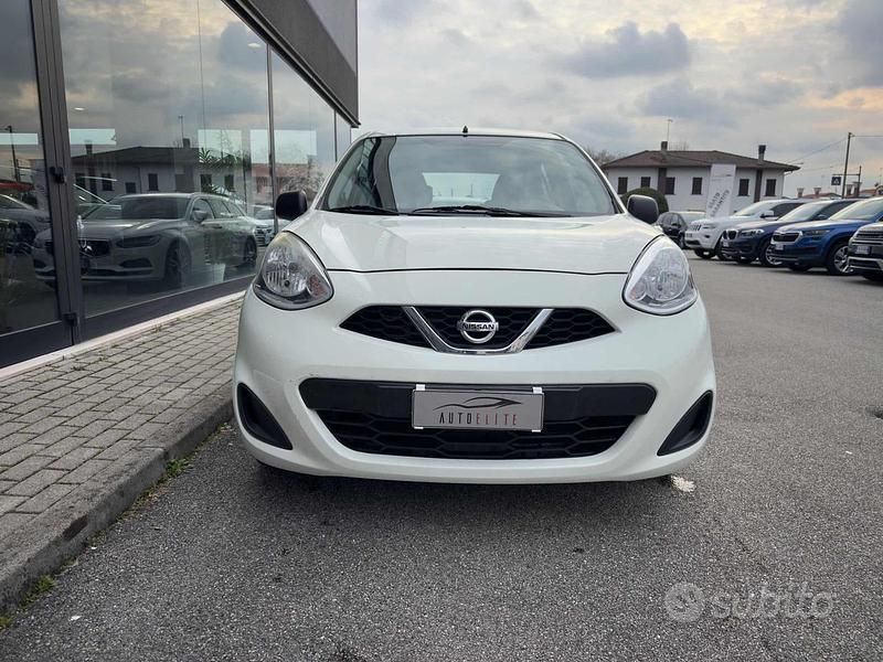 Usata Nissan Micra Acenta 80 CV (58 kW) 2016 Bianco Utilitaria