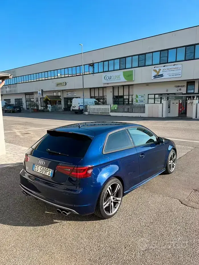 Usata Audi S3 300 CV (220 kW) 2014 Bluazzurro Berlina