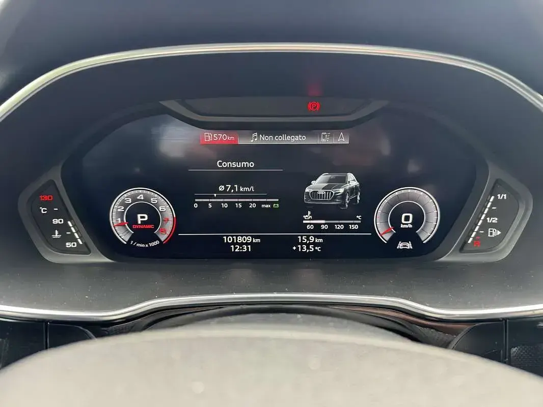 Usata Audi Q3 S-Line 230 CV (169 kW) 2019 Nero SUV