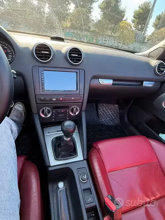 Usata Audi A3 Cabriolet S-Line 105 CV (77 kW) 2008 Bianco Cabrio