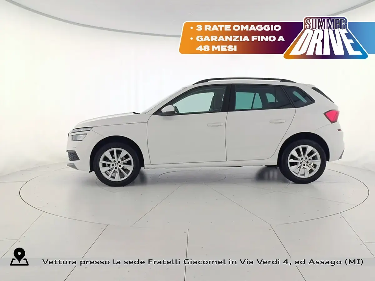 Usata Skoda Kamiq Ambition 95 CV (69 kW) 2023 Bianco magnolia SUV