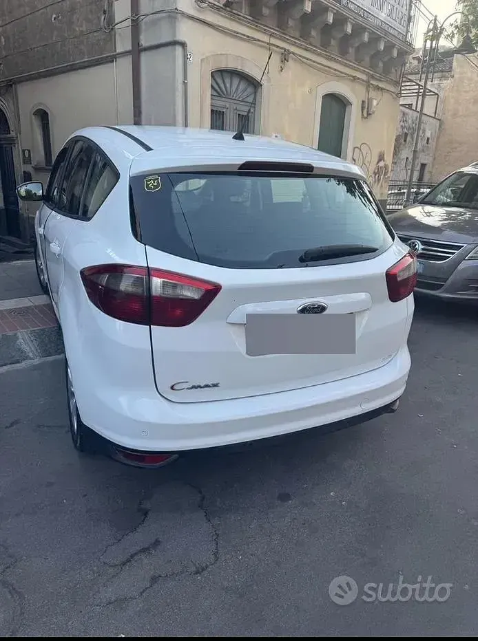 Usata Ford C-MAX 115 CV (84 kW) 2013 Bianco Monovolume