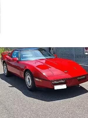 Usata Corvette C4 1987 Rosso Coupé