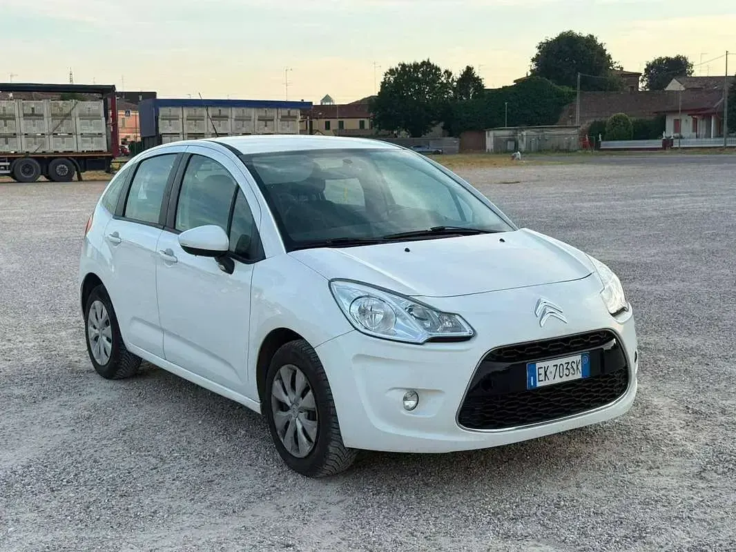 Usata Citroën C3 68 CV (50 kW) 2011 Bianco Berlina