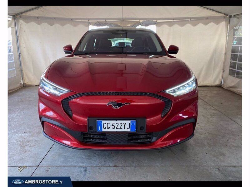 Rapid red metallic Usata 2021 Ford Mustang Mach-E Extended Range SUV | 35.900 € (Buon prezzo) - Immagine 1/3