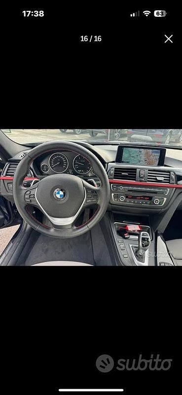 Usata BMW 330 Sport Line 2013 Blu Station wagon