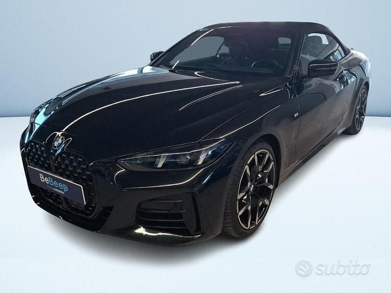 Usata BMW 420 M Sport 190 CV (139 kW) 2025 Nero metallizzato Cabrio
