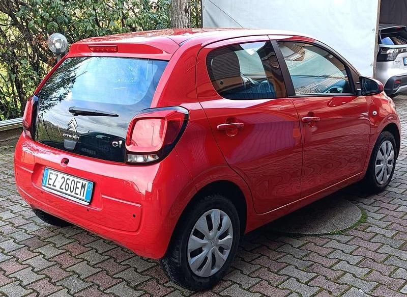 Usata Citroën C1 Feel 69 CV (50 kW) 2015 Rosso Utilitaria