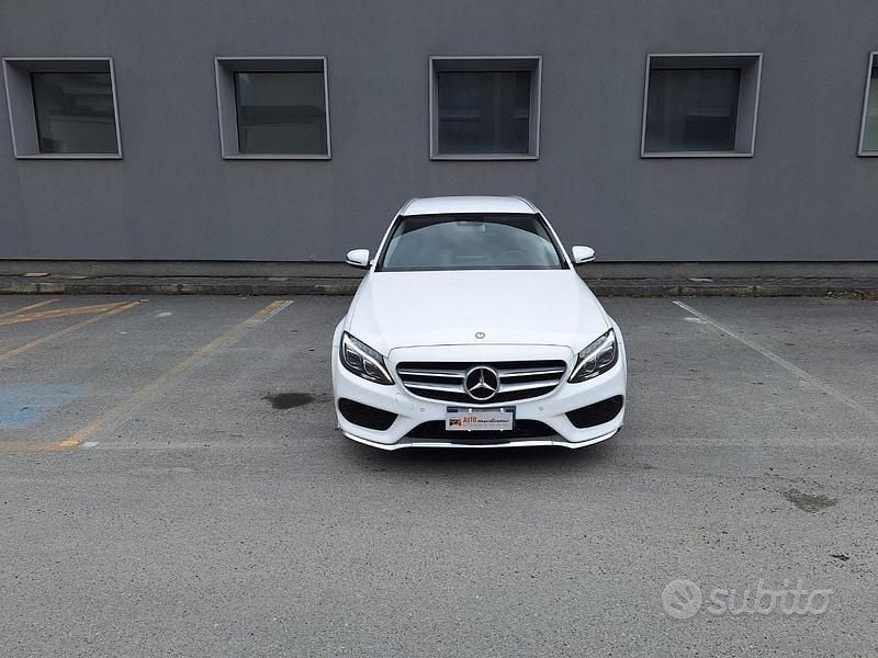 Usata Mercedes C250 Premium 204 CV (150 kW) 2015 Bianco Station wagon