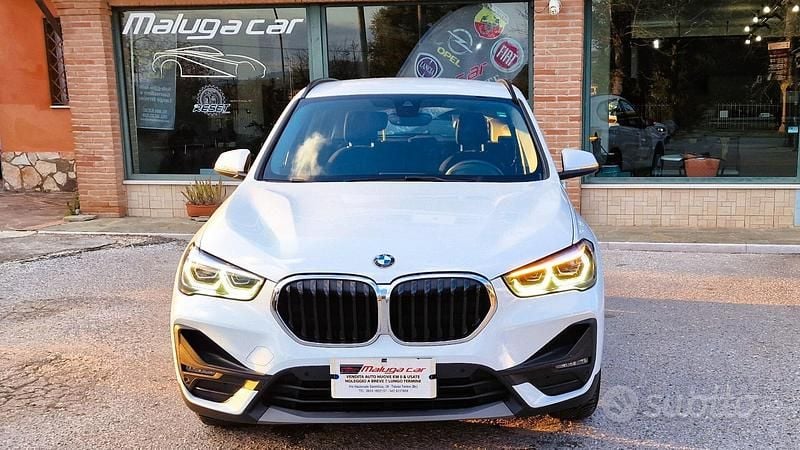 Usata BMW X1 Advantage 115 CV (84 kW) 2021 Bianco SUV
