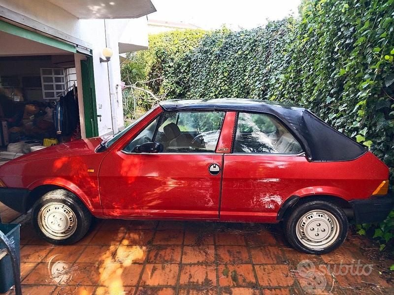 Usata Fiat Ritmo 130 CV (95 kW) 1983 Rosso Cabrio