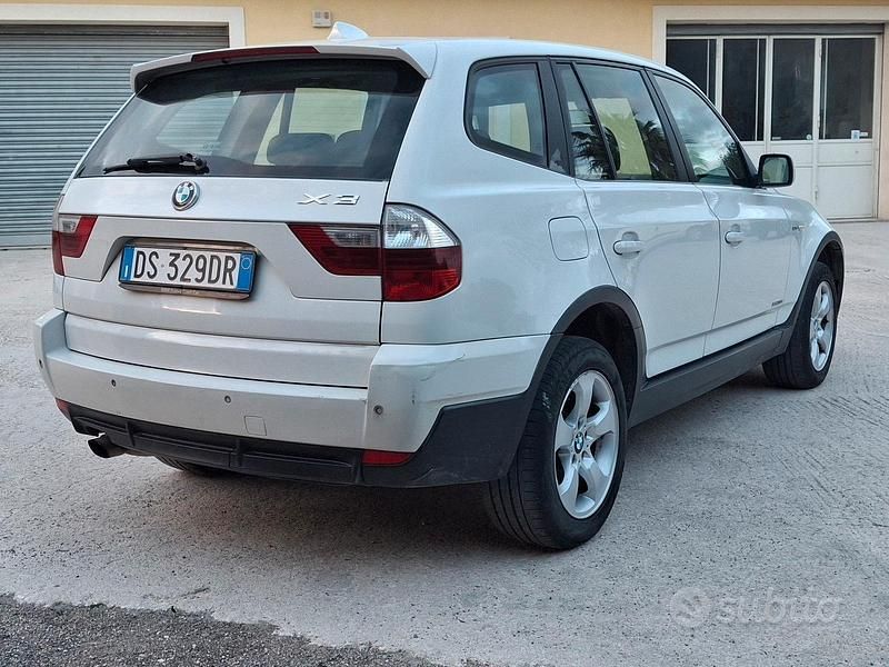 Usata BMW X3 177 CV (130 kW) 2008 Bianco SUV