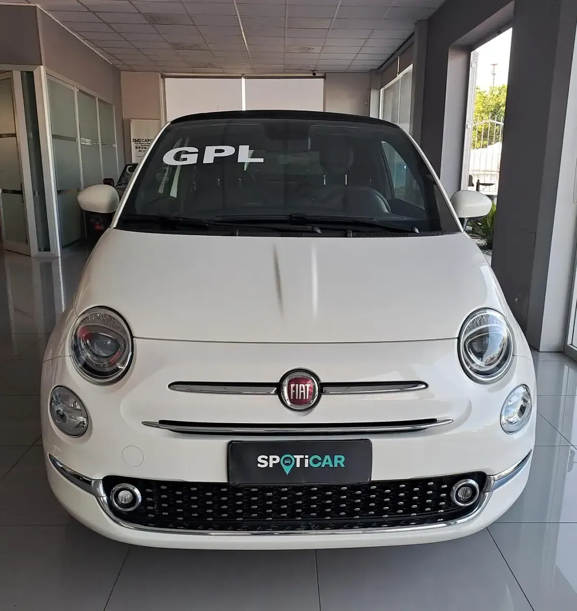 Usata Fiat 500C 69 CV (50 kW) 2023 Bianco Cabrio