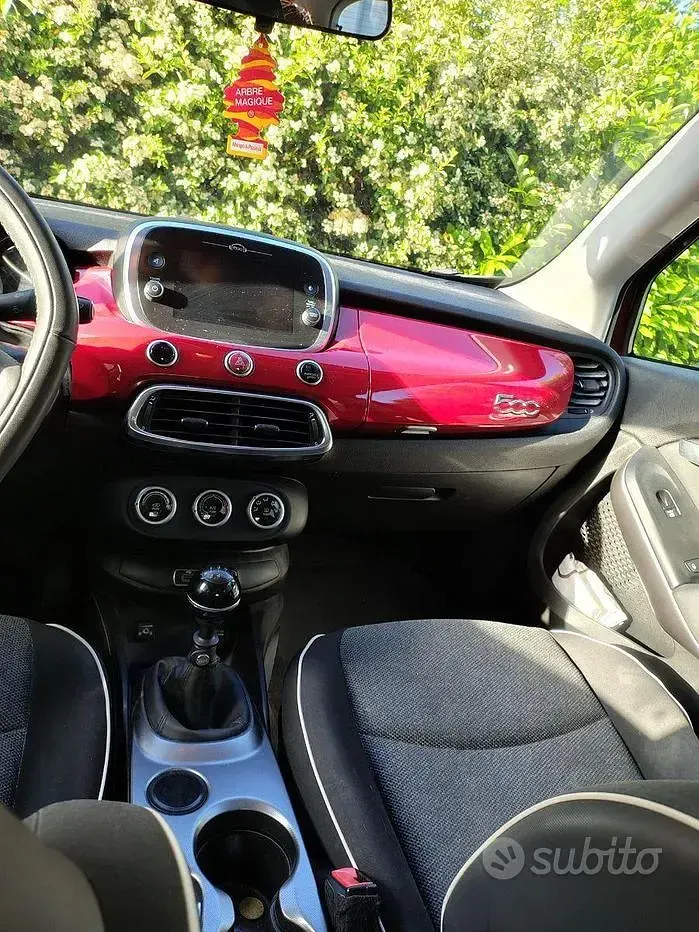 Usata Fiat 500X Pop Star 110 CV (80 kW) 2019 Rosso SUV