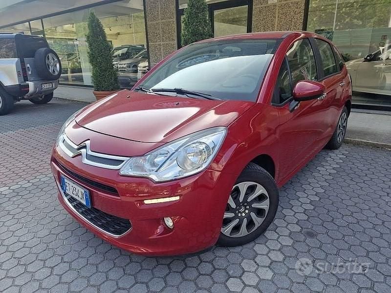 Usata Citroën C3 Seduction 68 CV (50 kW) 2014 Rosso Berlina