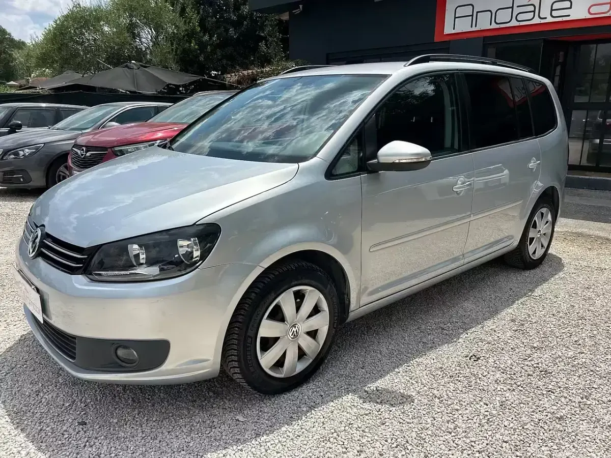 Usata VW Touran Comfortline 105 CV (77 kW) 2015 Argento Monovolume