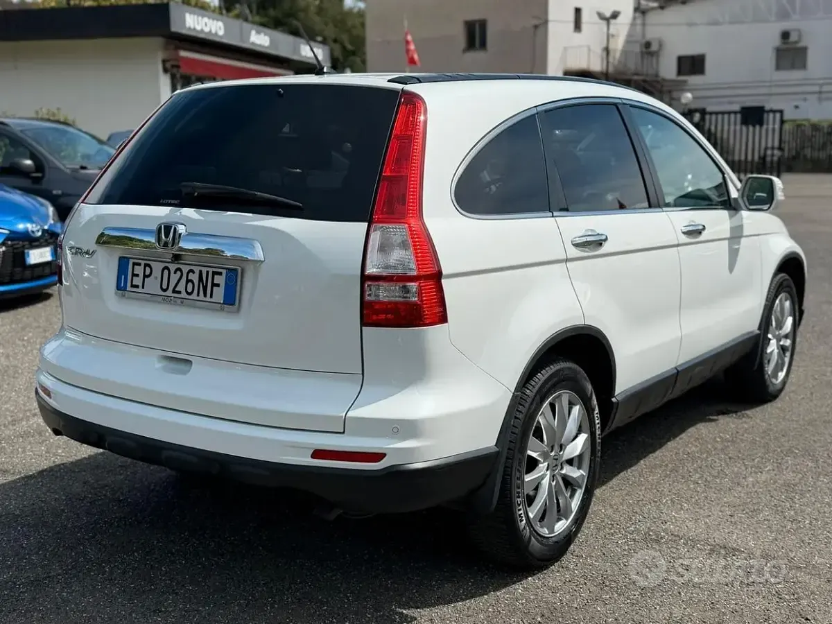 Usata Honda CR-V Advance 150 CV (110 kW) 2012 Bianco SUV