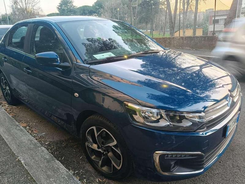 Usata Citroën C-Elysee I PureTech 82 CV (60 kW) 2019 Blu/azzurro Berlina