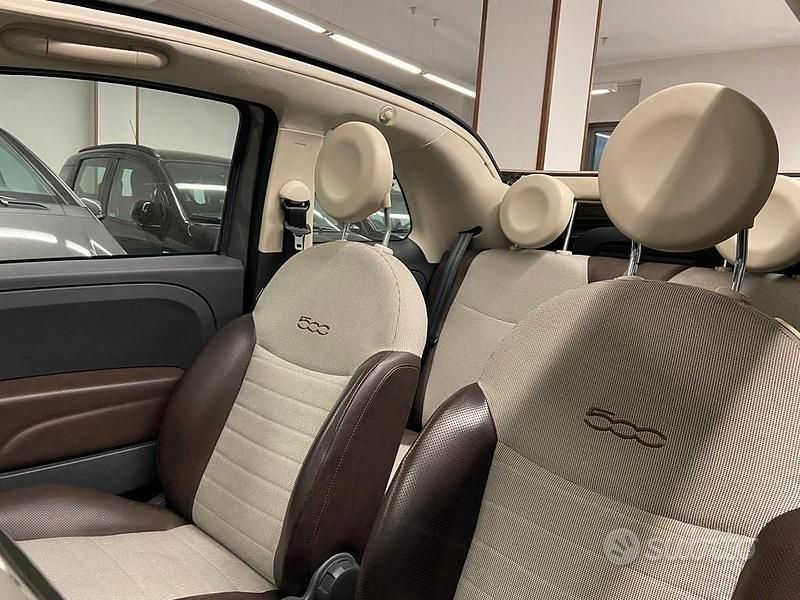 Usata Fiat 500 Dolcevita 69 CV (50 kW) 2013 Grigio Cabrio