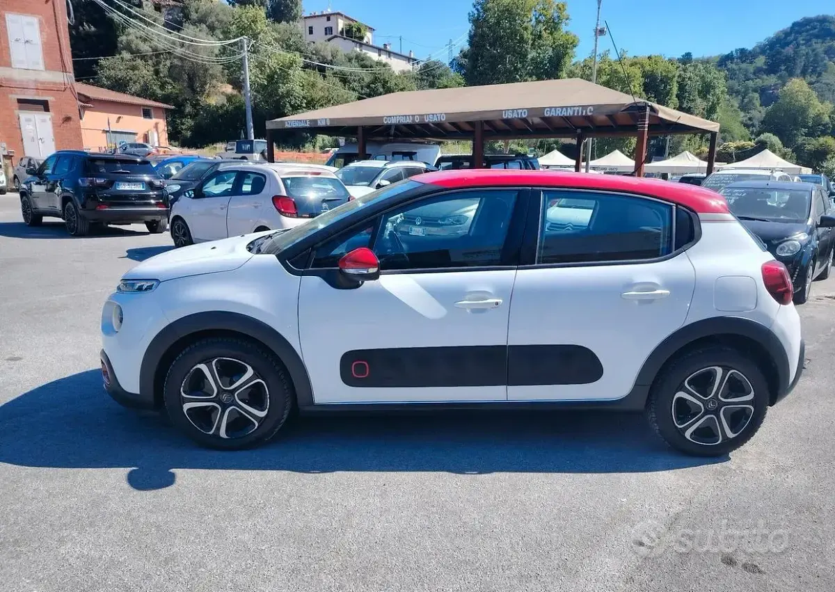 Usata Citroën C3 Shine 75 CV (55 kW) 2017 Bianco Berlina