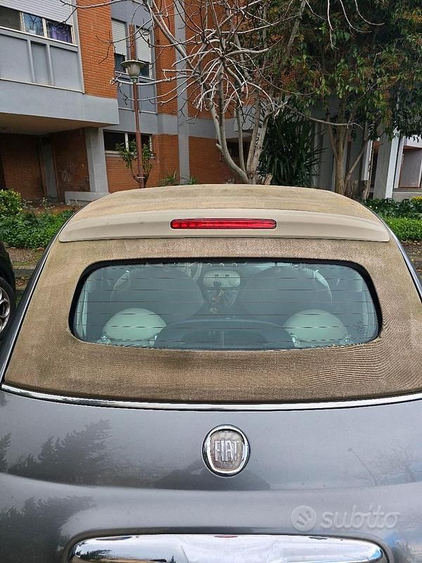 Usata Fiat 500 95 CV (69 kW) 2011 Grigio Utilitaria