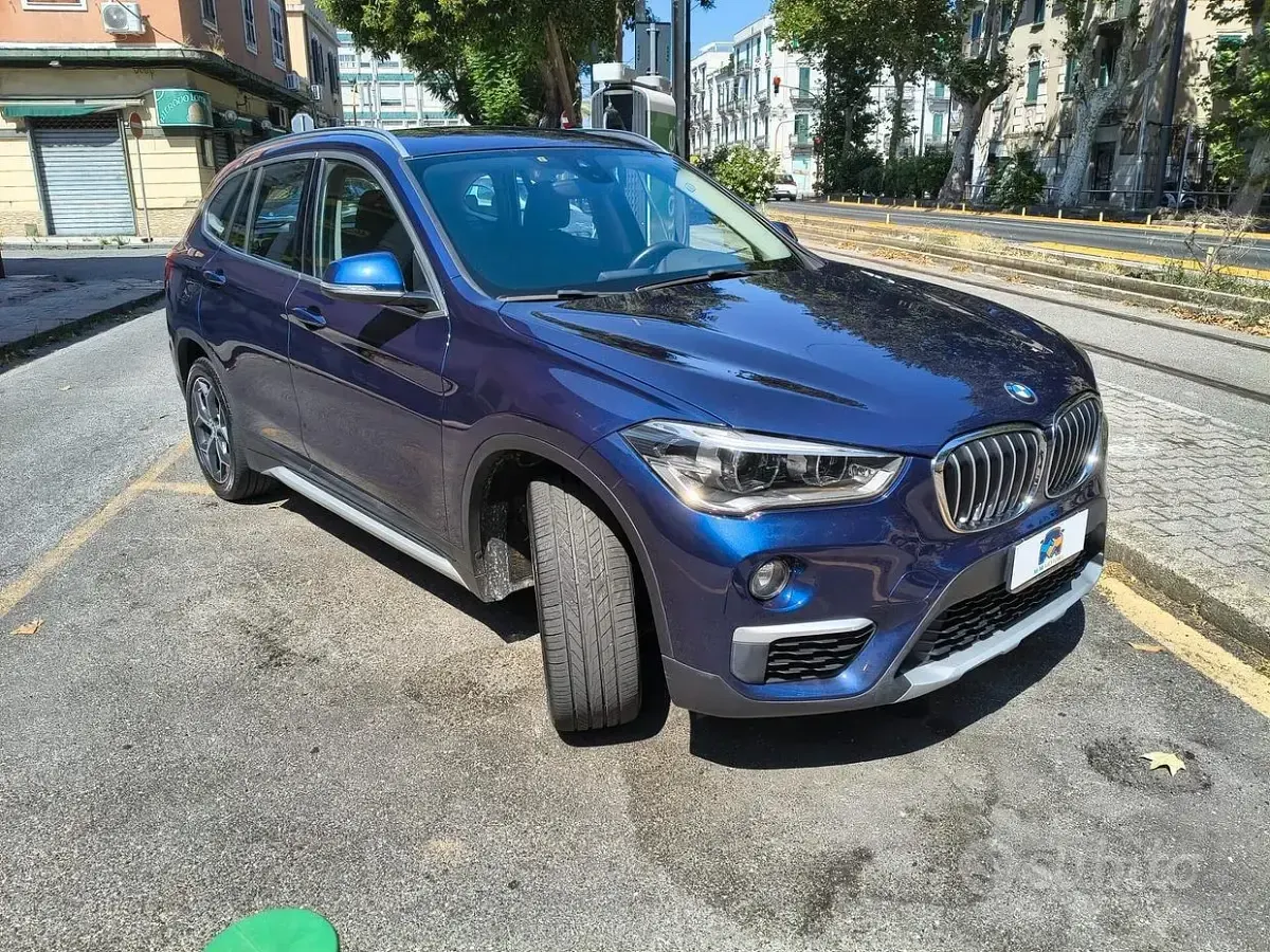 Usata BMW X1 xLine 150 CV (110 kW) 2018 Bluazzurro SUV