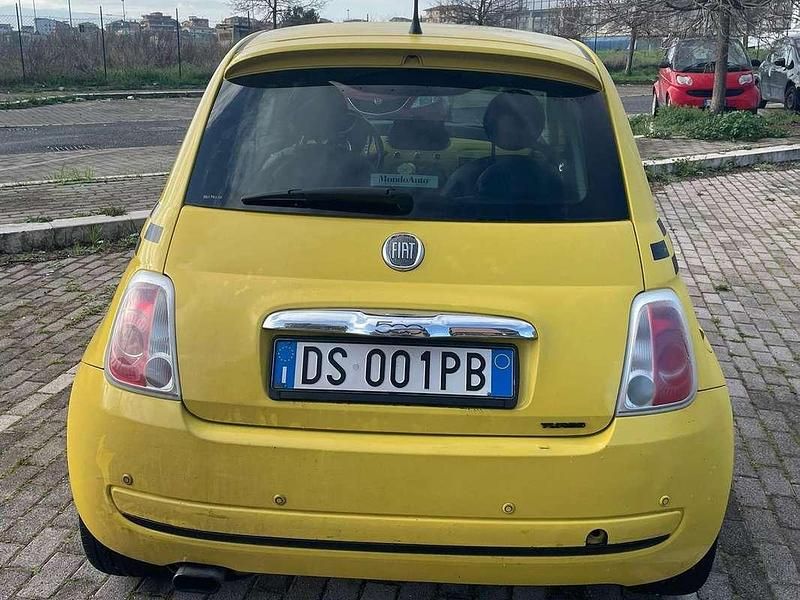 Usata Fiat 500 Pop 75 CV (55 kW) 2008 Giallo Utilitaria