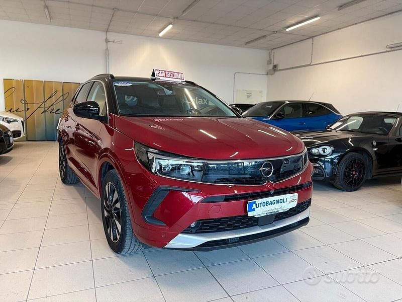Usata Opel Grandland X Ultimate 131 CV (96 kW) 2022 Rosso SUV