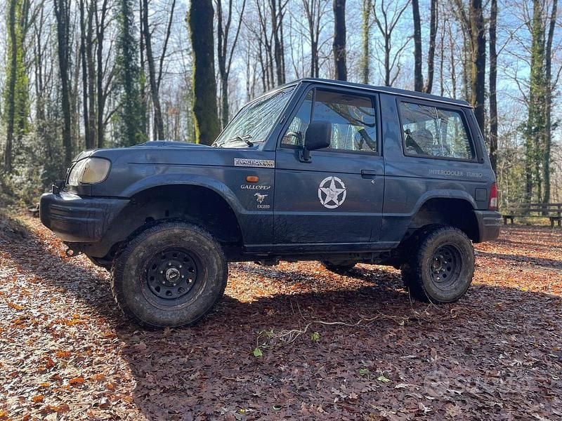 Usata Hyundai Galloper 100 CV (73 kW) 2000 Blu SUV