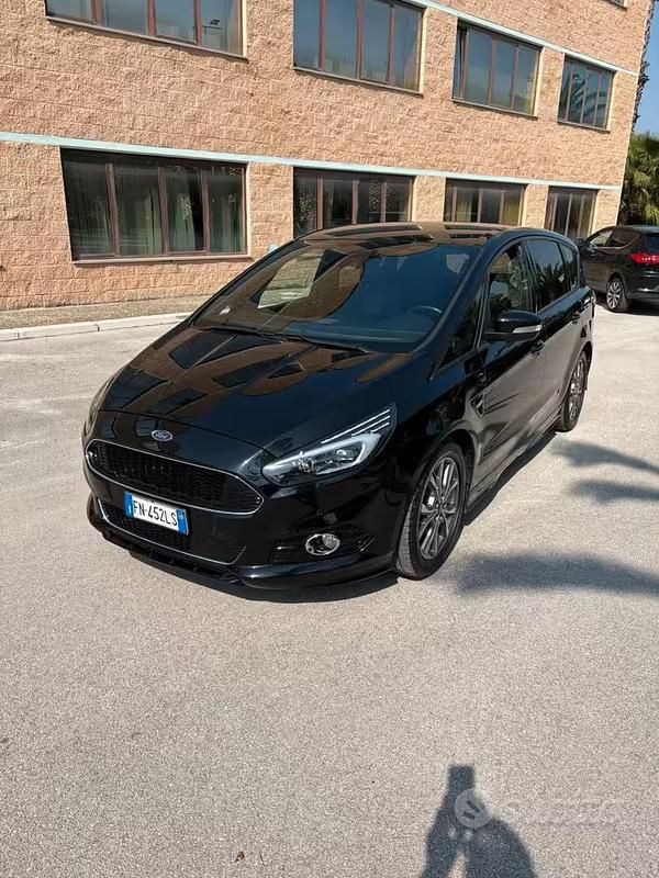 Usata Ford S-MAX ST-Line 150 CV (110 kW) 2018 Nero Monovolume