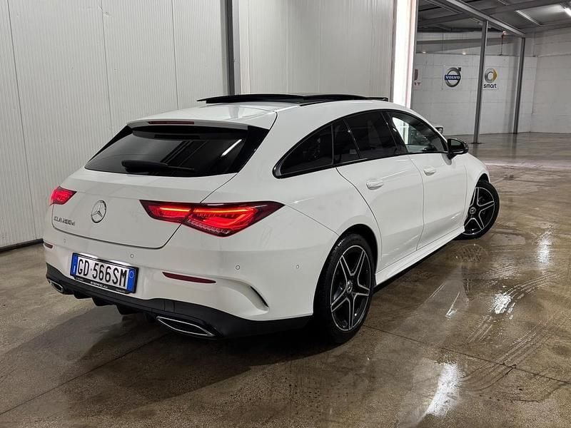 Usata Mercedes CLA200 Premium 150 CV (110 kW) 2021 Bianco Berlina