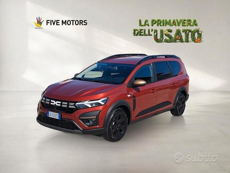 Usata Dacia Jogger Extreme 100 CV (73 kW) 2025 Arancione Monovolume